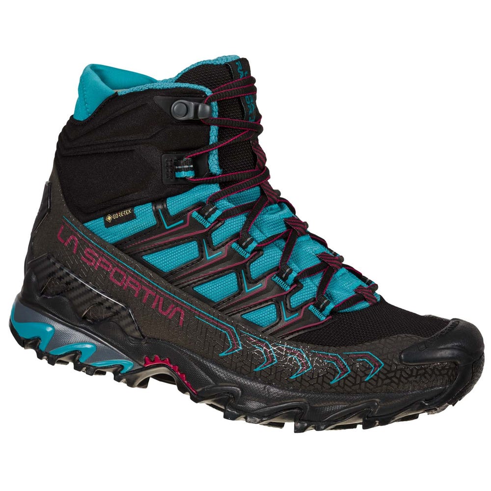 La Sportiva Ultra Raptor II Mid GTX Women's Hiking Boots - Black - AU-706435